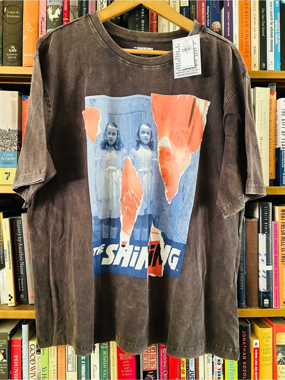 NWT Old Navy The Shining Black Jack 100% Cotton Short Sleeve Tshirt, size M